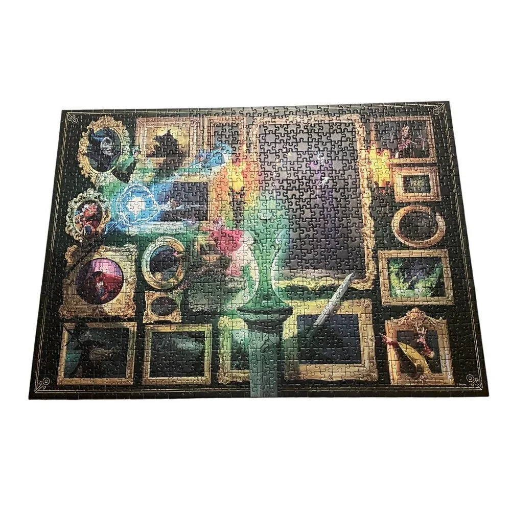 Ravensburger Villainous Maleficent 1000pc Jigsaw Puzzle COMPLETE No token